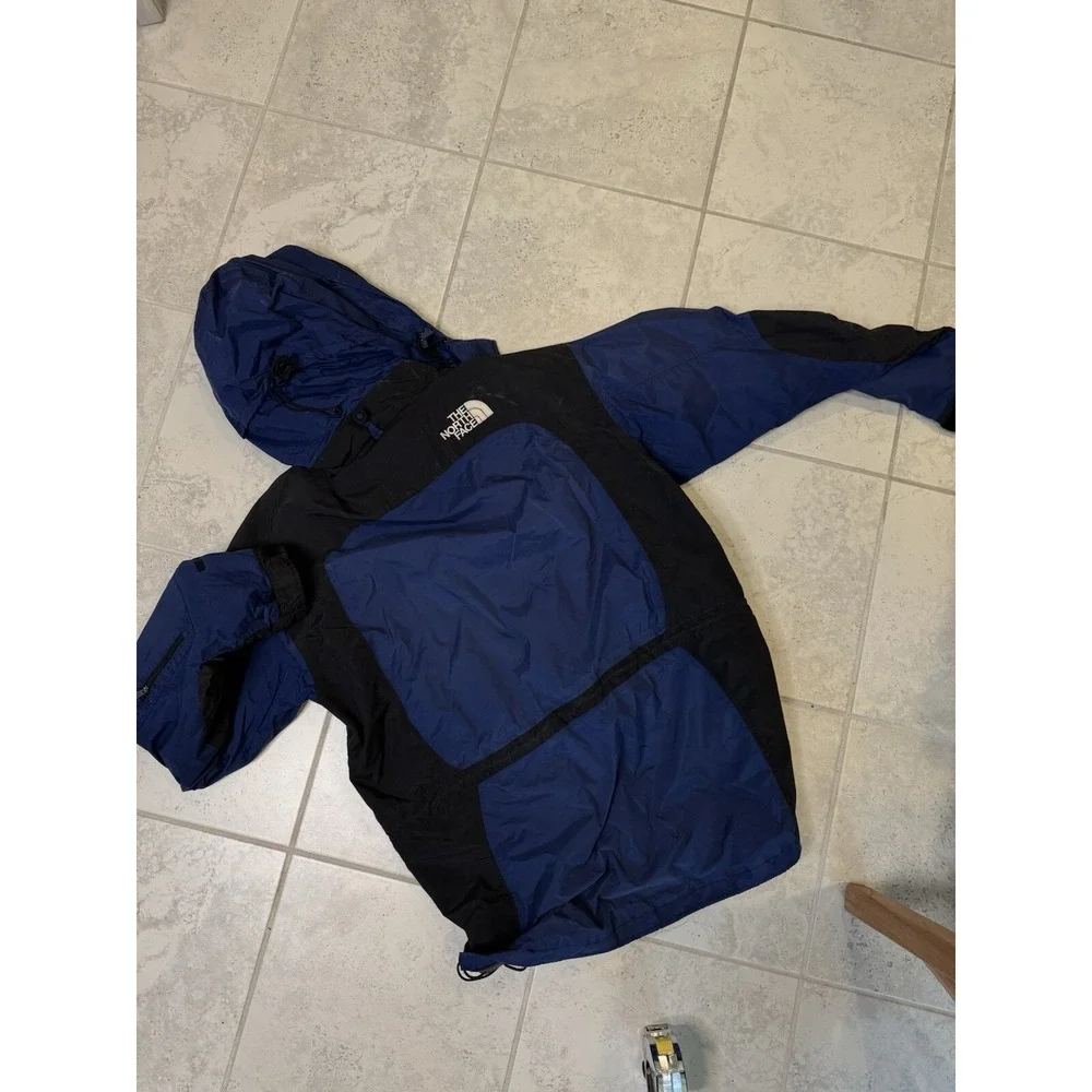Vintage‎ The North Face  Mountain Guide Jacket Storm Blue Sz Large Tall Used